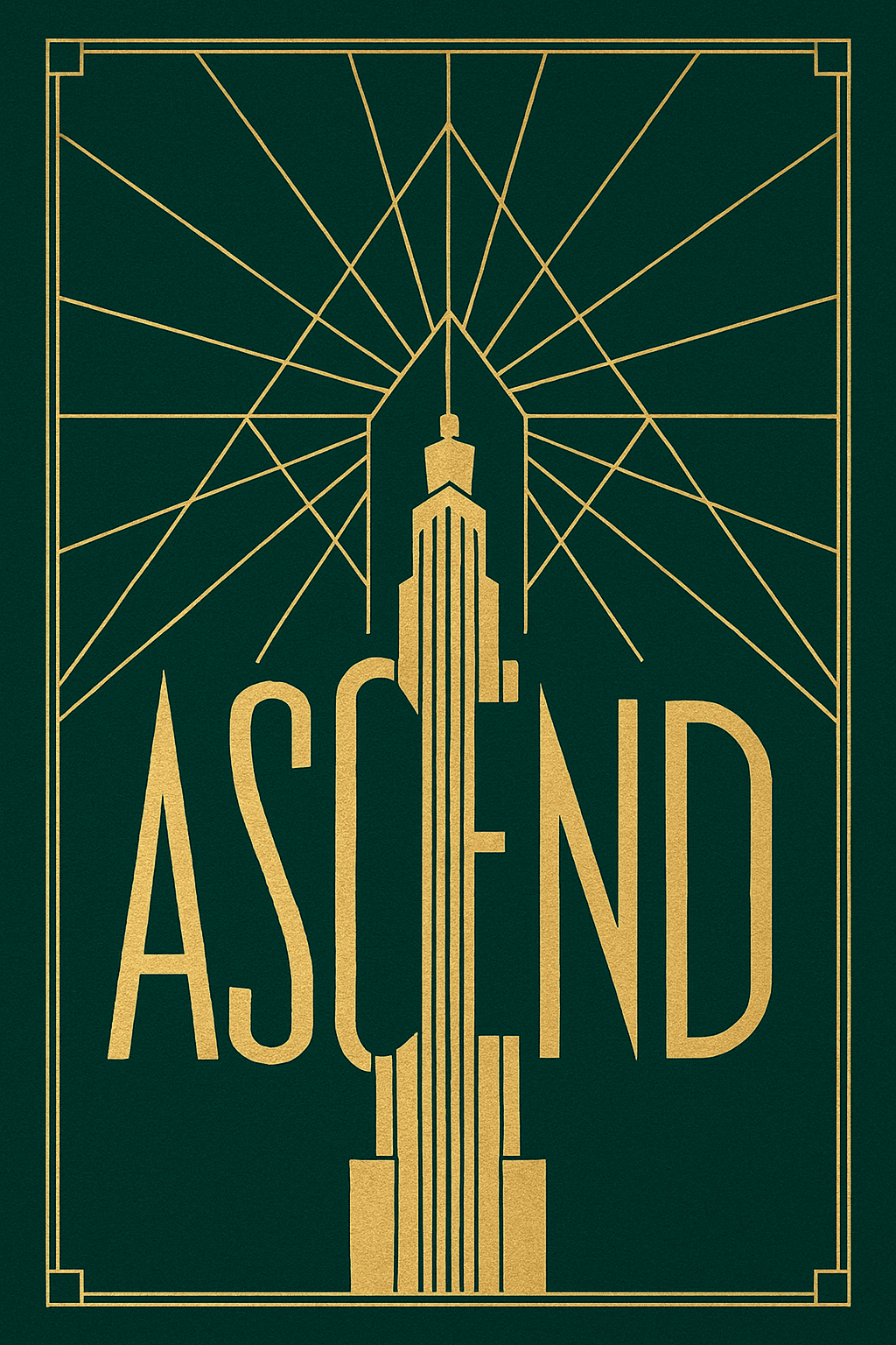 Art Deco Ascend Skyline