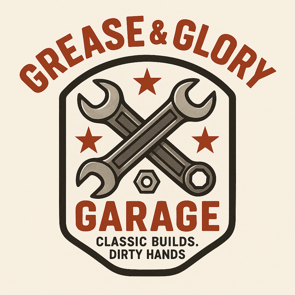 Grease & Glory Classic Garage Emblem