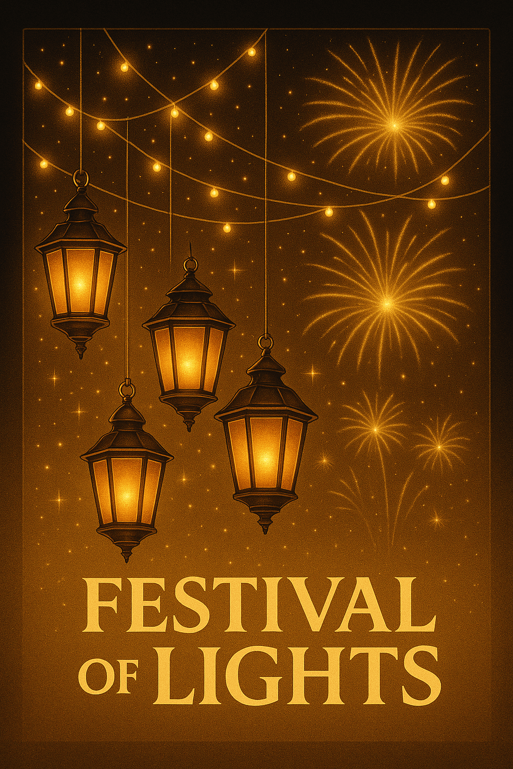 Warm Festival of Lights Lantern Celebration