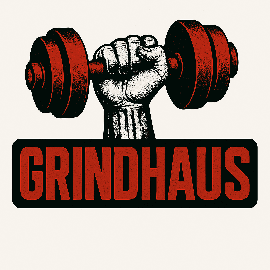 Bold Fist Lifting Dumbbell Fitness Logo