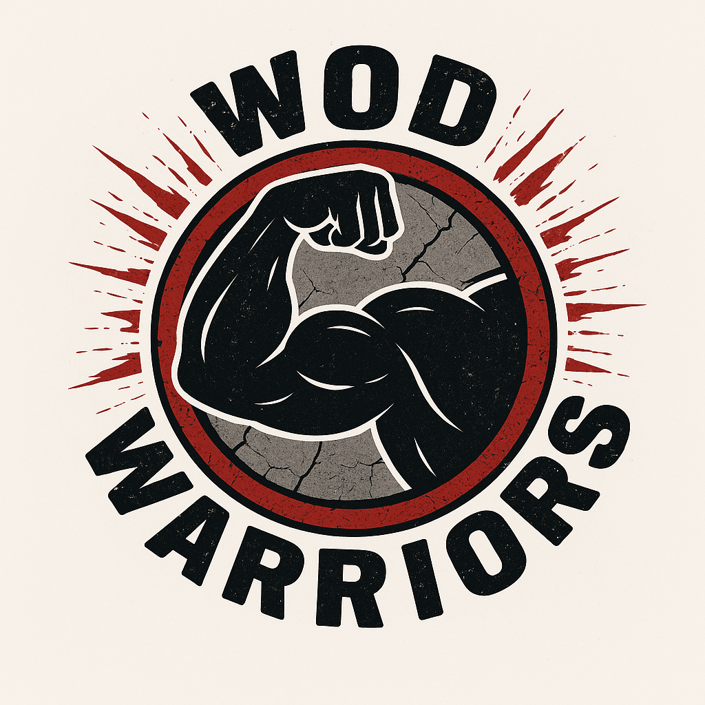 WOD Warriors Bold Fitness Emblem