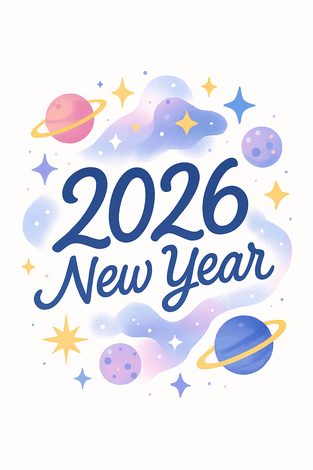 2026 New Year Cosmic Celebration
