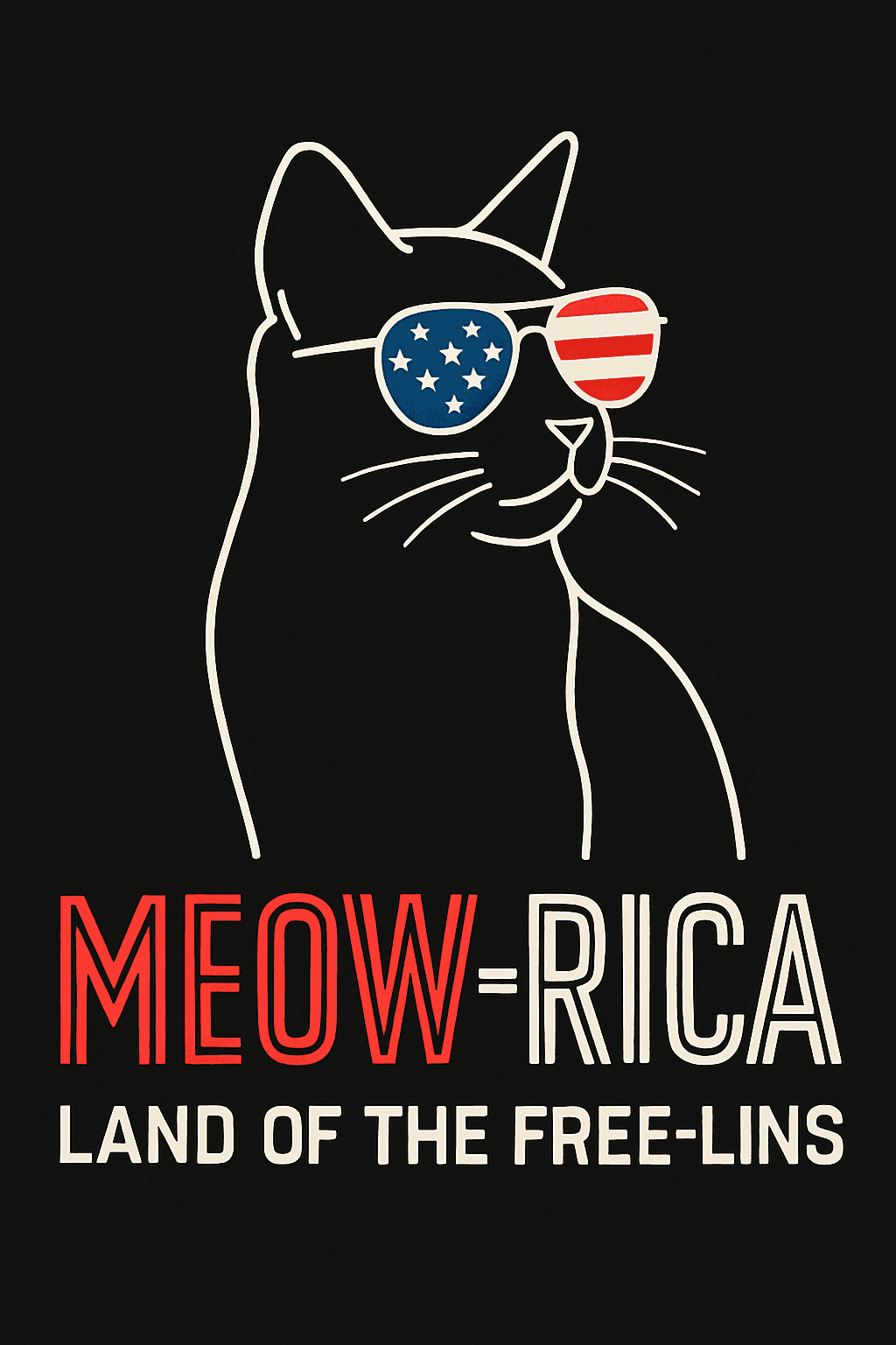 Meow-Rica: Paws and Patriotism