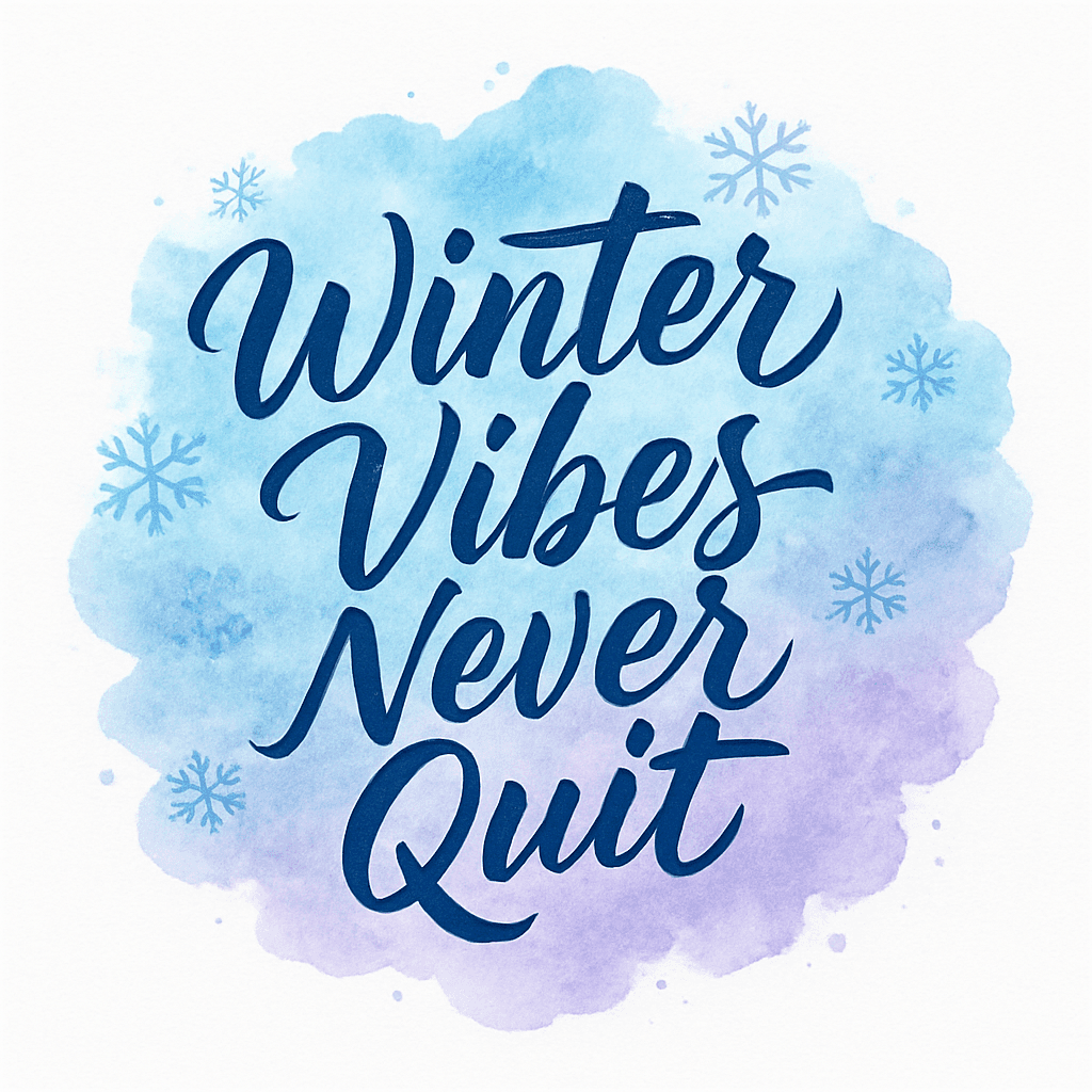Winter Vibes Never Quit