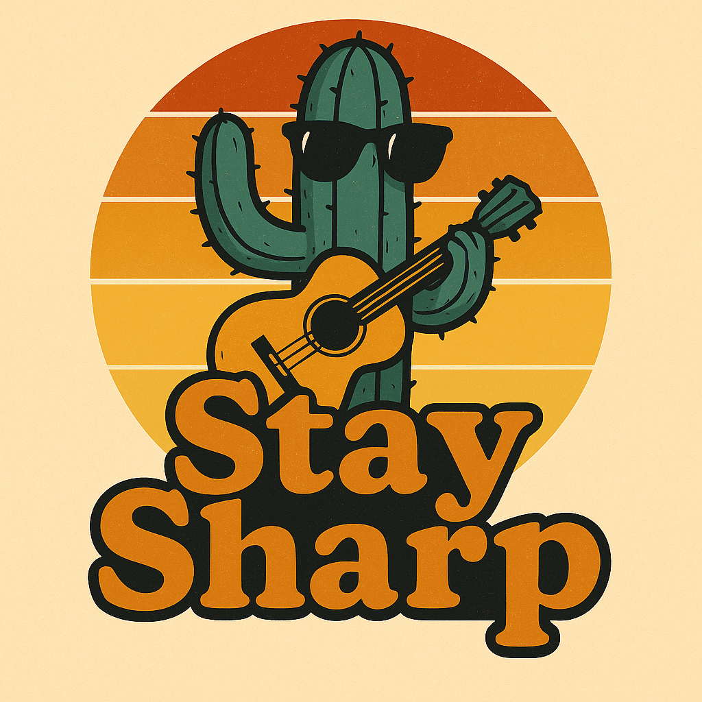 Stay Sharp with Cool Cactus Vibes