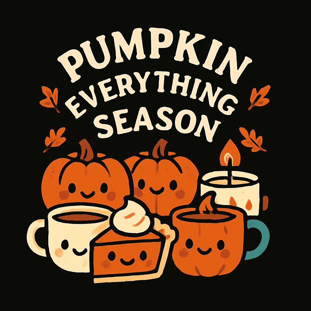 Pumpkin Everything Season Cute Fall Design