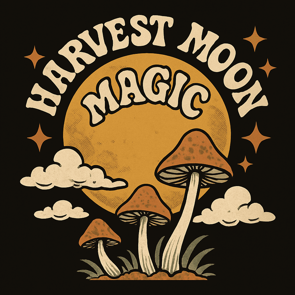 Harvest Moon Magic Mushroom Design