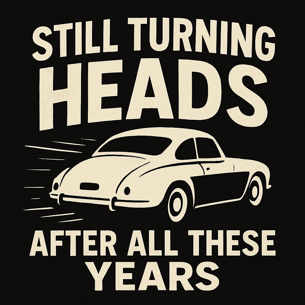 Classic Car Still Turning Heads Vintage Tee
