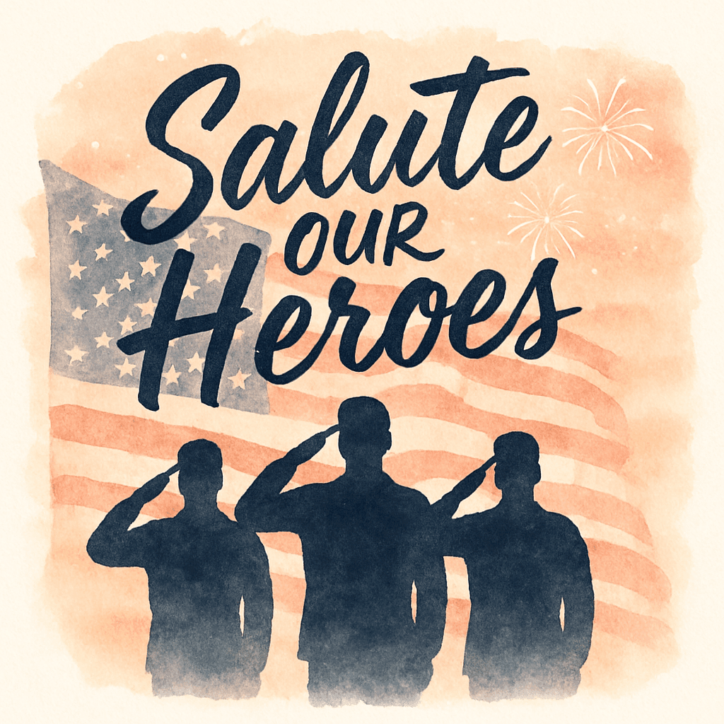 Salute Our Heroes: A Tribute Design