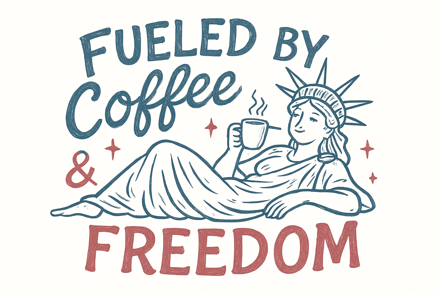 Coffee and Freedom: A Humorous Take