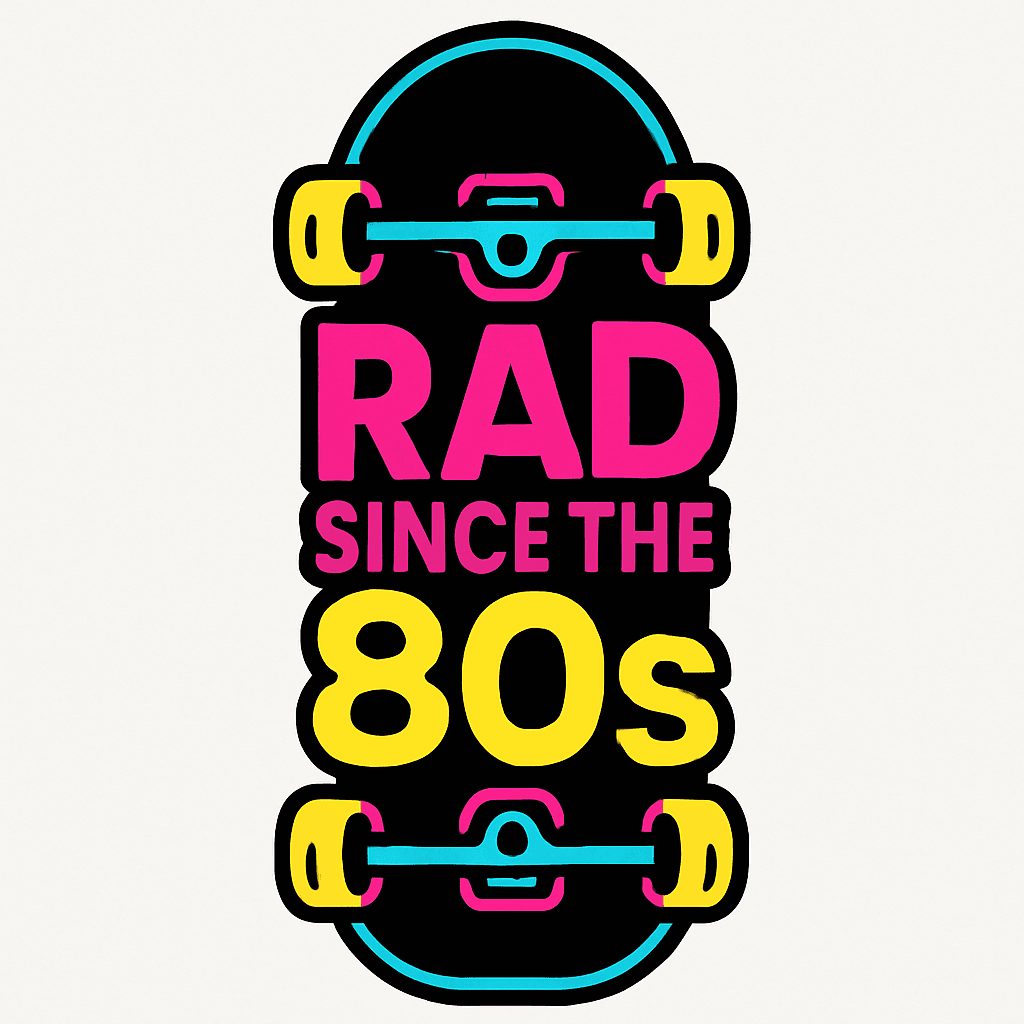 Rad Since the 80s Skateboard Retro Tee