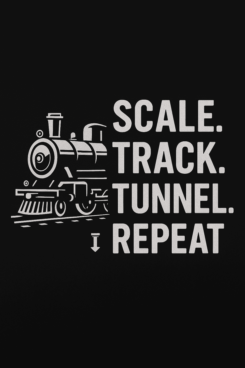 Scale Track Tunnel Repeat Train Design