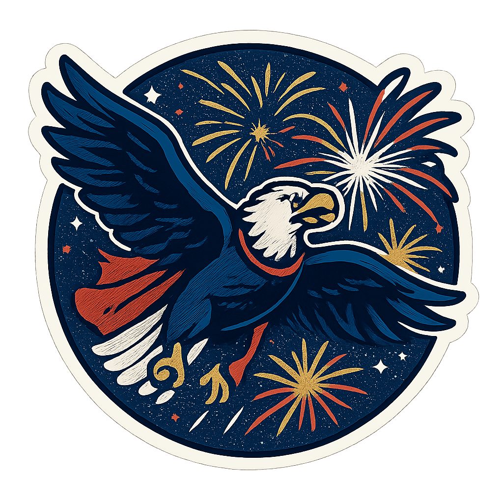 Eagle's Flight: Celebrate with Fireworks