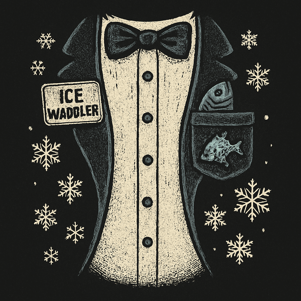 Ice Waddler Penguin Tuxedo Design