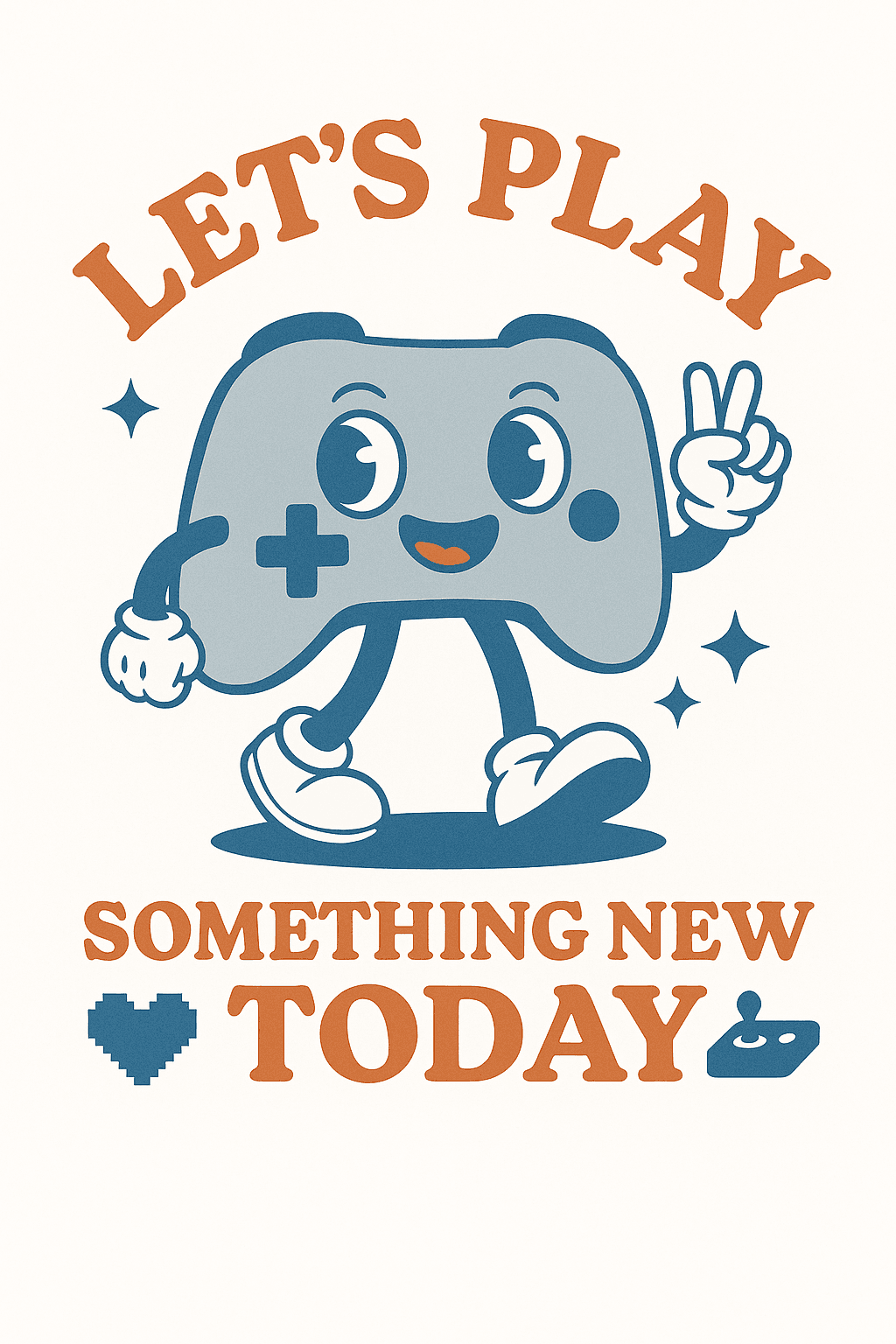 Let's Play Something New Today Gaming Controller