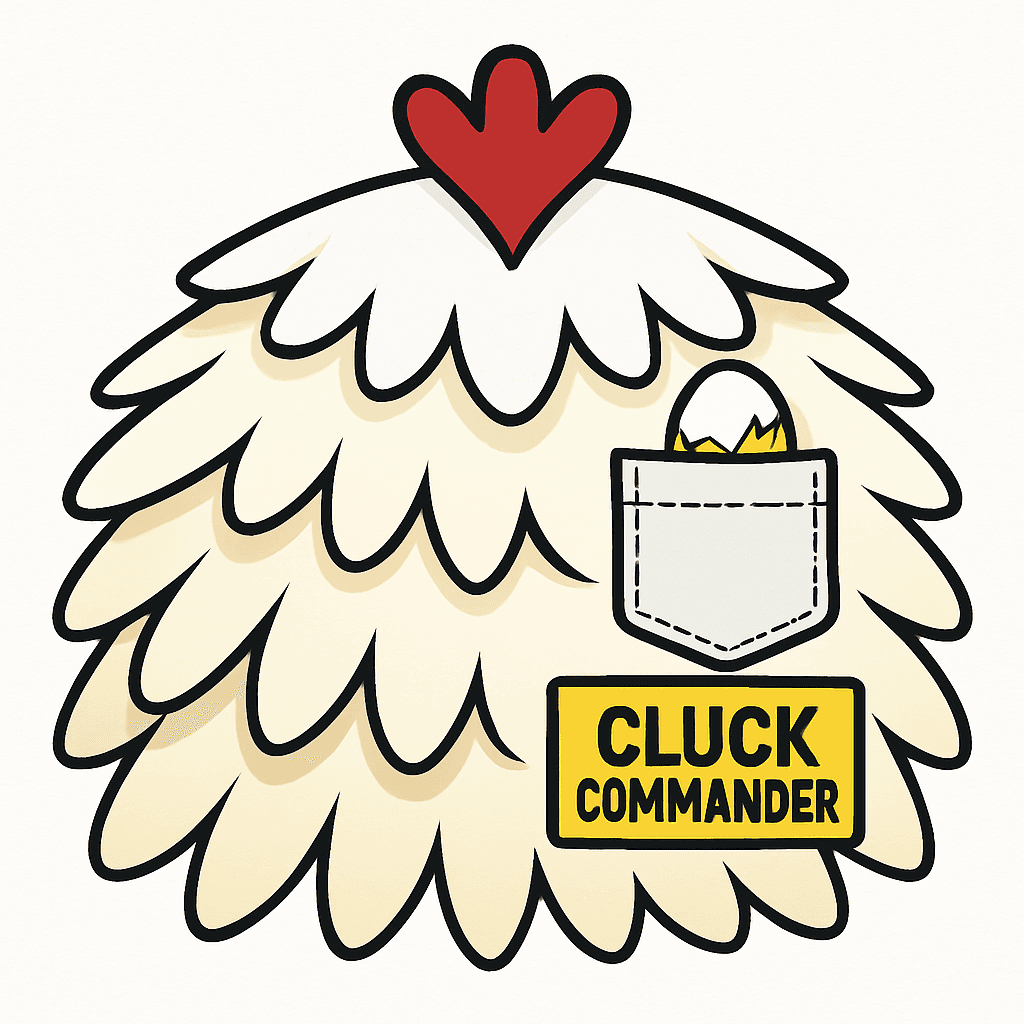 Cluck Commander: Fun Chicken Pocket Design